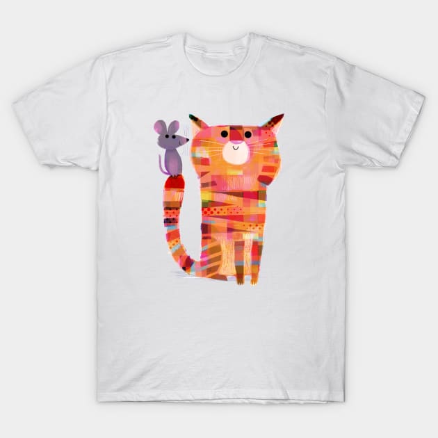 Cat and Mouse T-Shirt by Gareth Lucas